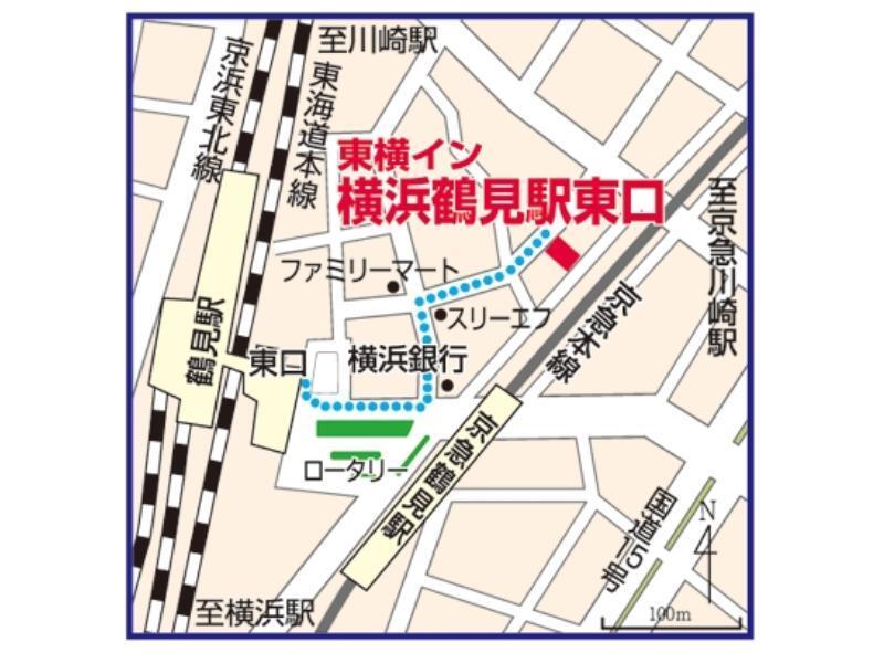 Toyoko Inn Yokohama Tsurumi Eki Higashi Guchi Luaran gambar